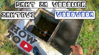 Saht za vodomer i korisne informacije za prikljucenje na vodovod [upl. by Aicre]