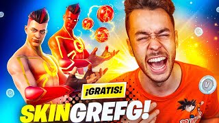 CONSIGUIENDO GRATIS SKIN GREFG DE FORTNITE EN SU TORNEO [upl. by Carrick]