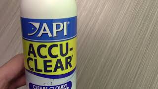 Fish Tips API Accu clear Water Clarifier [upl. by George]