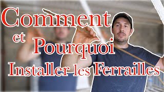 Construire sa Maison ép60 COMMENT ET POURQUOI INSTALLER LES FERRAILLES [upl. by Nadler316]