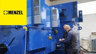 7500 kVA motorgenerator set for test field operation [upl. by Aletta]