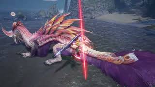 Mizutsune Hitboxes Visualized [upl. by Atteuqram977]