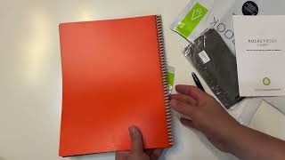 Unboxing Rocketbook Planner amp Notebook Fusion  Reusable Smart Planner amp Notebook [upl. by Sueaddaht714]