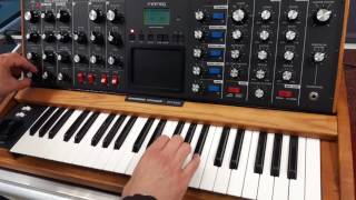 PFM  Impressioni Di Settembre Moog Minimoog Voyager Cover [upl. by Thorma659]