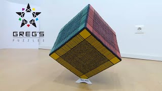 WORLD RECORD 33x33x33 RUBIKs CUBE [upl. by Llerryt638]