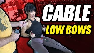 Exercise Index  Cable Low Rows [upl. by Irap]