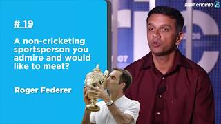 25 Questions with Rahul Dravid  Id pick Tendulkar to bat for my life [upl. by Ahsaz]