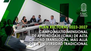 Dialogando el Plan Rectoral 20232027 [upl. by Cave509]