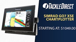 Simrad GO7 XSR Chartplotter at TackleDirect [upl. by Adnarim864]