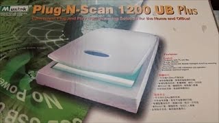 Mustek Plug N Scan 1200 UB Plus scanner repair and review [upl. by Kramer]