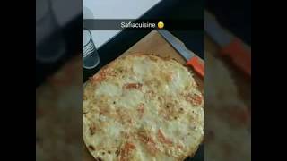 Pizza expres au saumon fumé [upl. by Enrev]