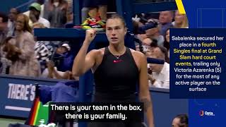 Interview Aryna Sabalenka US Open 2024 [upl. by Emelita]