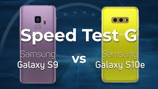 Samsung Galaxy S9 Snapdragon 845 vs Samsung Galaxy S10e Exynos 9820 [upl. by Jezabelle349]