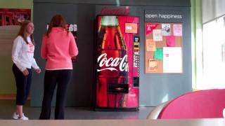 Coke Happiness Machine at BGSU [upl. by Blancha]