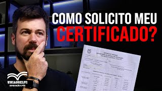 ENCCEJA  COMO SOLICITAR O CERTIFICADO [upl. by Nodyroc587]