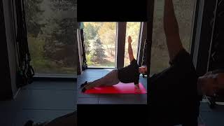 Do Low SidePlank ReachUnders for STRONGER Obliques amp Thighs PILATES [upl. by Samella472]