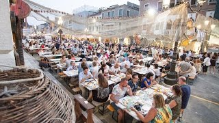 Sciabica Cooperativa Pescatori Chioggia alla sagra del pesce [upl. by Schellens]