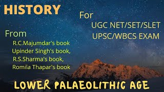 Lower Palaeolithic Age  Old Stone age  Ancient History of India  english [upl. by Reivaj]