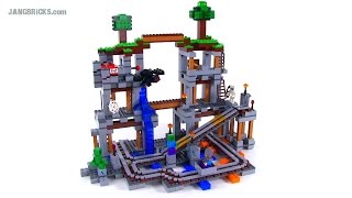 LEGO Minecraft The Mine reviewed set 21118 [upl. by Lorrayne]