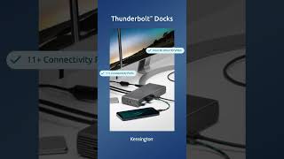 Kensington®️ Thunderbolt™️ Docking Stations  Turn Your Laptop Into A Desktop Powerhouse [upl. by Yasmar]