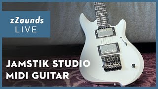 zZounds LIVE  Jamstik Studio MIDI Guitar [upl. by Brunhilda]