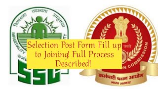 SSC Selection Post Required Documents for Scrutiny amp next process till joining [upl. by Tur]