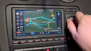 Prezentacja RNSE Audi Navigation Plus Led media okiem szczęśliwego nabywcy [upl. by Aneris649]