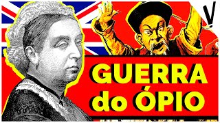 GUERRA do ÓPIO Imperialismo e Tráfico de Drogas [upl. by Eerolam]