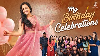 Lasya Talks  My Birthday Celebrations  Lasya Manjunath new video [upl. by Craggie]