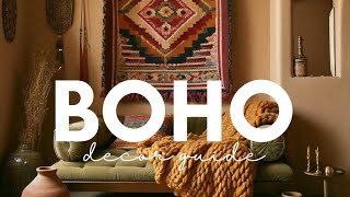 Boho Decor Guide to Mastering Eclectic Style  Interior Design Style [upl. by Udelle814]