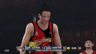 PBA Season 49th Governors Cup  San Miguel Beermen vs Brgy Ginebra San Miguel  NBA 2K24 [upl. by Yeleek]