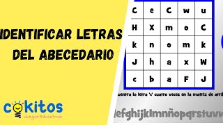 Juego Educativo Identificar Letras del Abecedario  COKITOS [upl. by Deborah178]