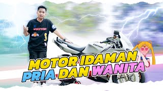 MOTOR JADUL IDOLA WANITA  NINJA 150 RR [upl. by Fortier27]