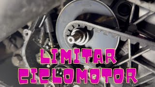 LIMITAR CICLOMOTOR RAPIDO Y BARATO PARA ITV [upl. by Sinnelg672]