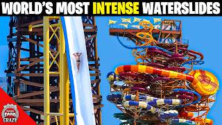 Top 10 Worlds Most INTENSE Waterslides [upl. by Tammy191]