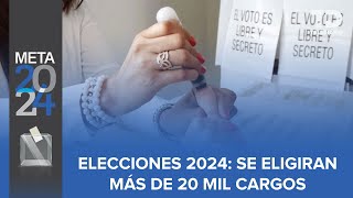 Elecciones 2024 cuándo son qué se elige y quiénes son los candidatos [upl. by Namhar]