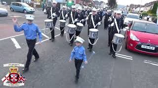 Donaghadee Flues amp Drums  Derryloran Boyne Defenders FB Parade 2024 [upl. by Marquardt901]