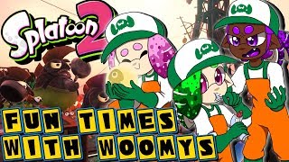 The Worst Salmon Run Crew RIP Phillip  Fun Times With Woomys  Splatoon 2 [upl. by Yetsirhc]