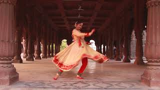 Tarana Katyar Kaljat Ghusli Kathak by Palak Kharche [upl. by Wojcik]