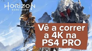 Horizon Zero Dawn  Gameplay 4K  PS4 Pro [upl. by Herold]