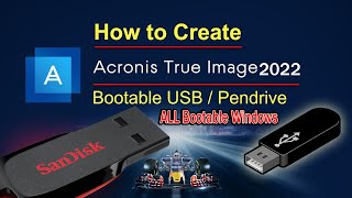 How to create bootable USB Acronis True image 2022 Azhar Softwaer 786 [upl. by Liamaj319]