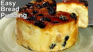 Bread Pudding Recipe Without Blender Beater and Oven  How to Make Caramel Pudding at Home [upl. by Ocsirf]