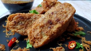 Tauhu Begedil Ayam with Sambal Kicap Petis [upl. by Cuhp]