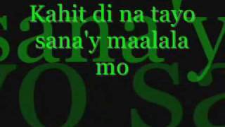 Kahit Di Na Tayo  Repablikan with Lyrics rap [upl. by Thorn]