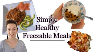 EASY HEALTHY FREEZABLE MEALS [upl. by Emmeram425]