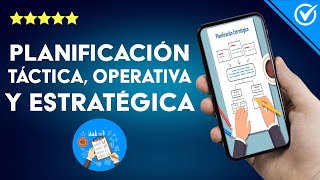 PLANIFICACIÓN TÁCTICA ESTRATÉGICA y OPERATIVA Qué es diferencia y similitudes [upl. by Errick]