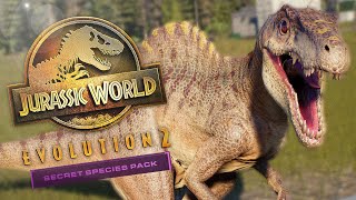 HYBRID SPINORAPTOR  Jurassic World Evolution 2 Secret Species DLC Bahasa Indonesia [upl. by Memberg]