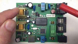 German Telekom ISDN NTBA Teardown All the Chips [upl. by Cordell420]