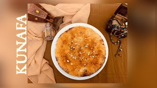 Arabic sweet dish KUNAFA  EASY AND DELICIOUS [upl. by Micheal]