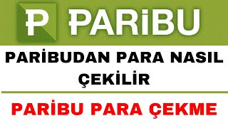 Paribu Para Çekme  Paribudan Para Çekme [upl. by Ogires623]